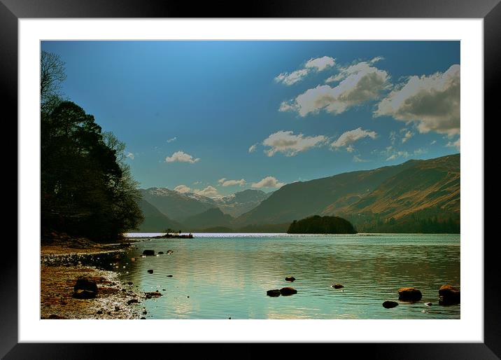 Derwentwater Framed Mounted Print by graham young
