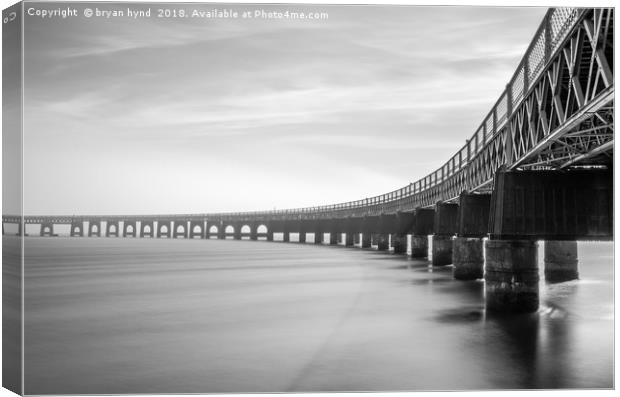 A Bridge to Fife Canvas Print by bryan hynd