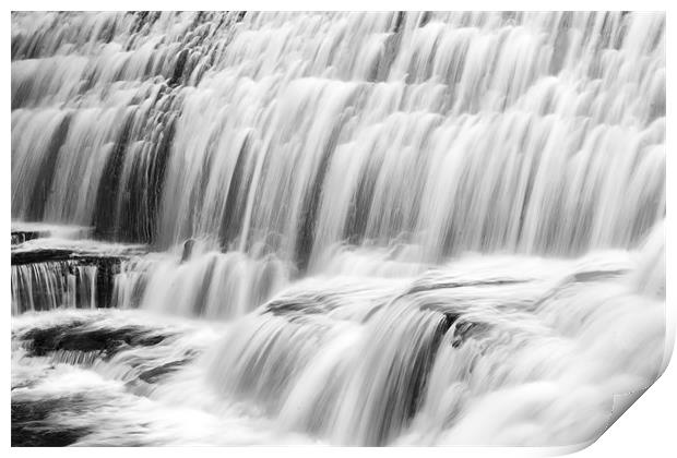 Flowing Water Print by Andrew Pelvin