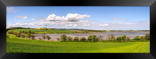 View from the fields Framed Print by Naylor's Photography