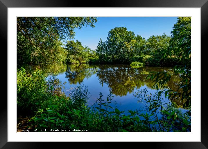 The Monk's View Framed Mounted Print by Colin Metcalf