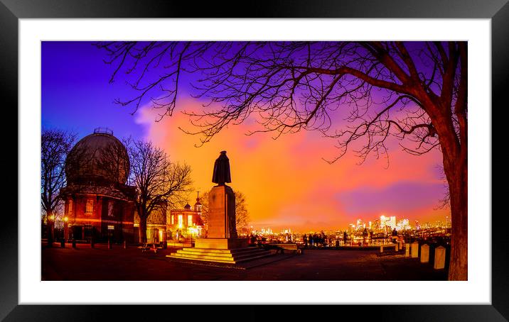 General Wolfe looks on Framed Mounted Print by Mike Lanning