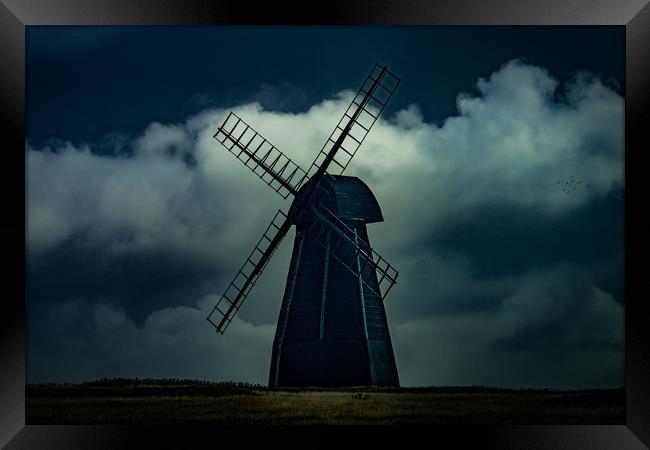 The Old Dark Mill Framed Print by Chris Lord