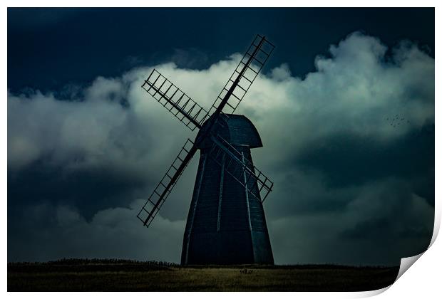 The Old Dark Mill Print by Chris Lord