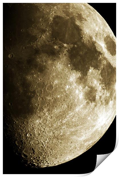 The Moon Print by stephen walton
