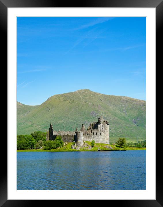 Majestic Ruins of Kilchurn Castle Framed Mounted Print by Tommy Dickson