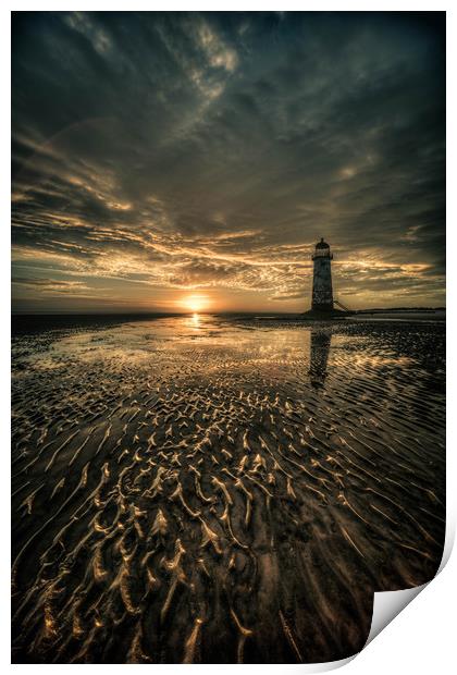 Shimmering Sands Print by Peter Anthony Rollings