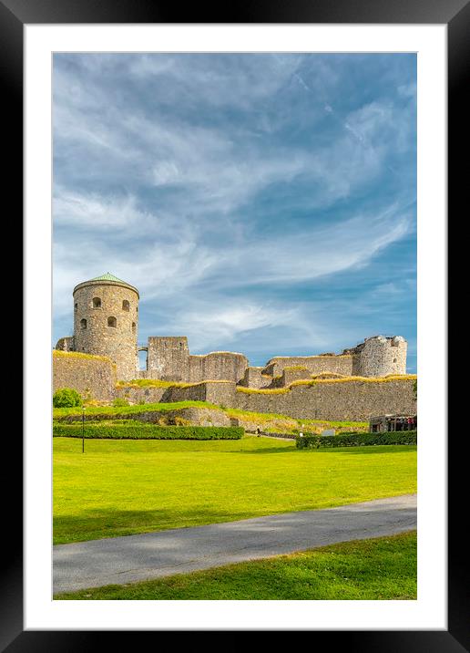 Bohus Fortress in Sweden Framed Mounted Print by Antony McAulay