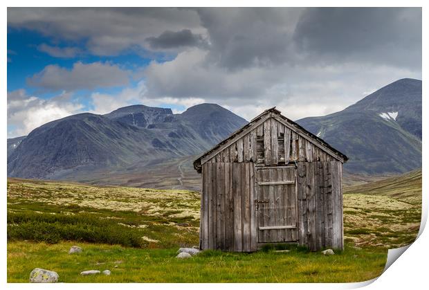 Rondane National Park, Norway Print by Hamperium Photography