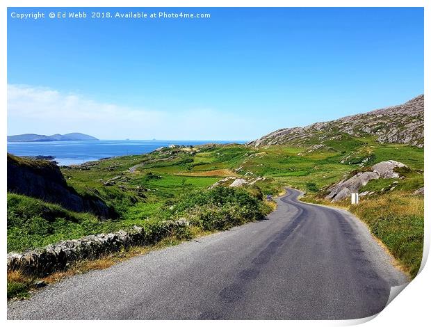 Ardkearagh - Wild Atlantic Way Print by Ed Webb