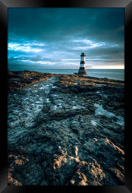 Penmon Rise Framed Print by Peter Anthony Rollings
