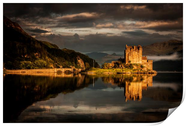 Eilean Donan Castle Print by Frank Heumann
