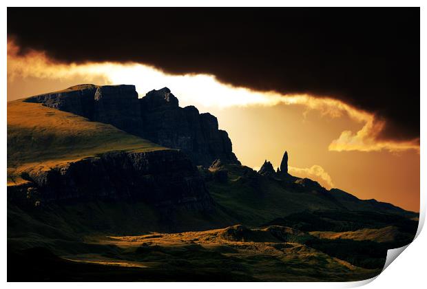 The Old Man of Storr Print by Frank Heumann