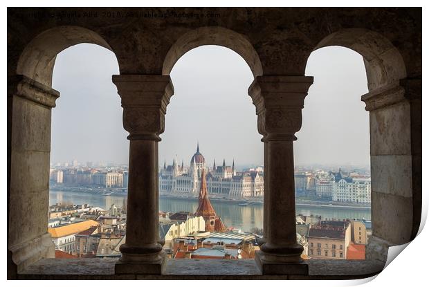 Budapest Life. Print by Angela Aird