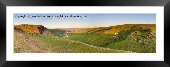 Elan Valley Landscape Framed Mounted Print by Gary Parker