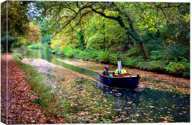 Two men and a boat Canvas Print by Nick Keown