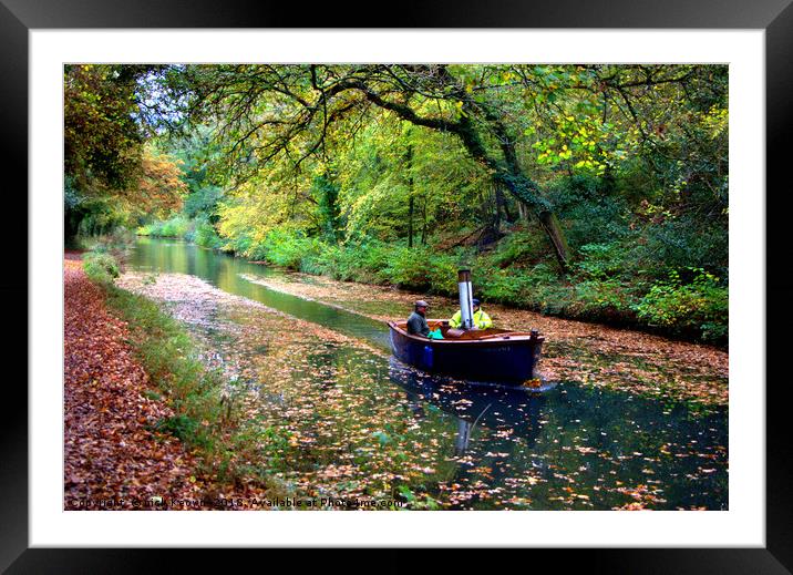 Two men and a boat Framed Mounted Print by Nick Keown