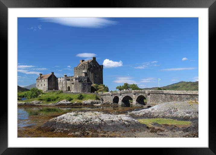 Eilean Donan Castle Framed Mounted Print by raymond mcintosh