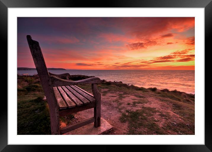 A beautiful place to rest.... Framed Mounted Print by mark leader