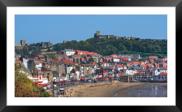 Scarborough Yorkshire UK Framed Mounted Print by Irene Burdell