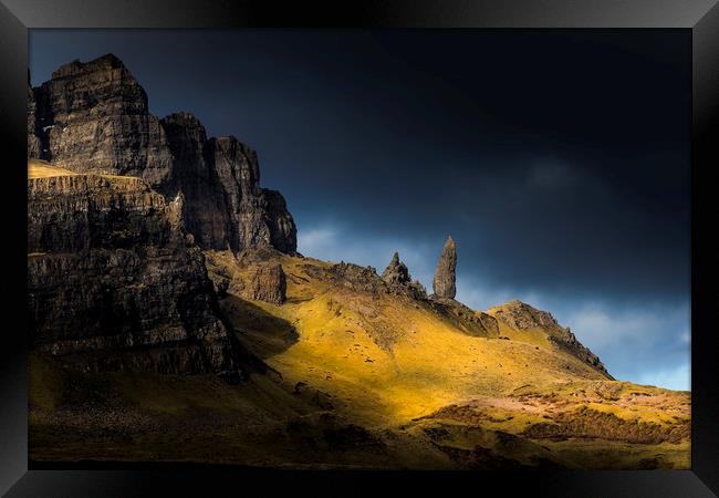 Old Man of Storr Framed Print by Frank Heumann