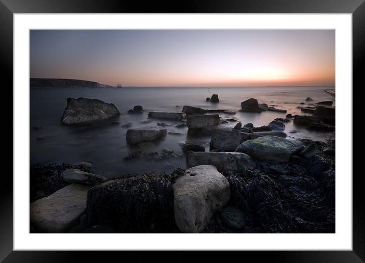 Peveril Point Framed Mounted Print by Tony Bates
