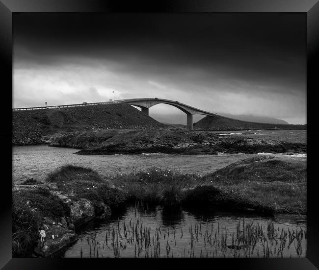 the atlantic road Framed Print by Hamperium Photography