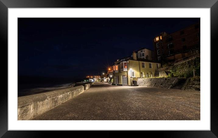 Cromer night photos 3  Framed Mounted Print by Gary Pearson