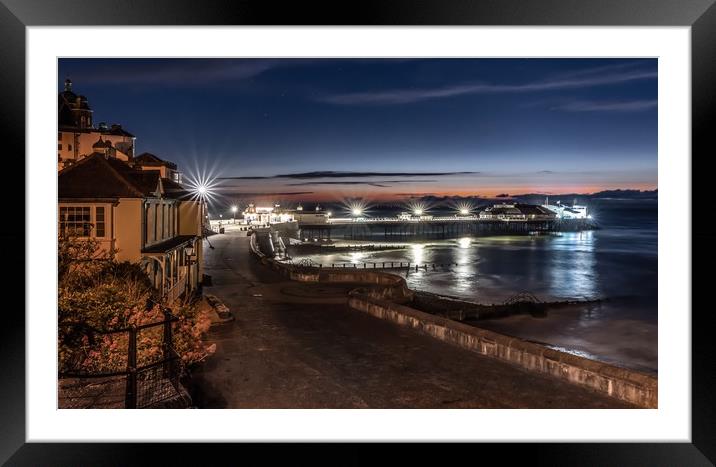 Cromer night photos 4 Framed Mounted Print by Gary Pearson