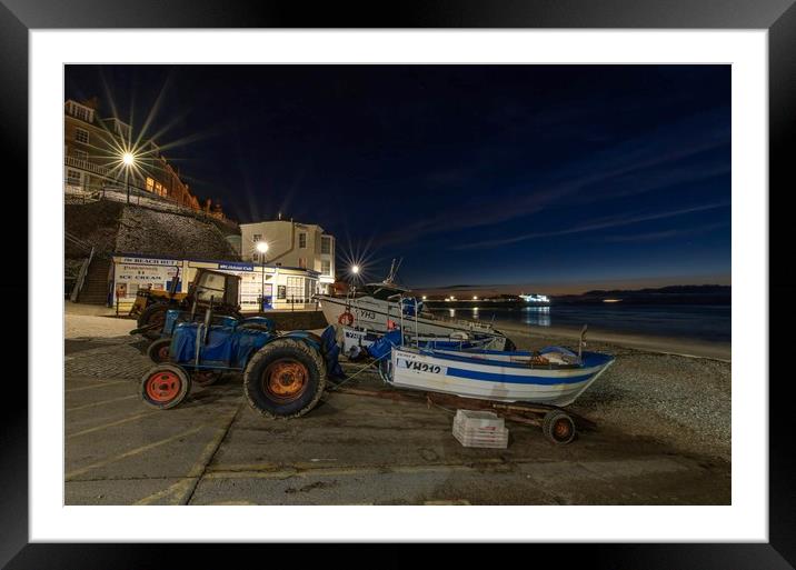 Cromer night photos 5 Framed Mounted Print by Gary Pearson