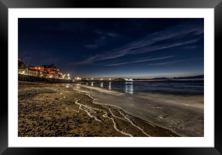 Cromer night photos 6 Framed Mounted Print by Gary Pearson