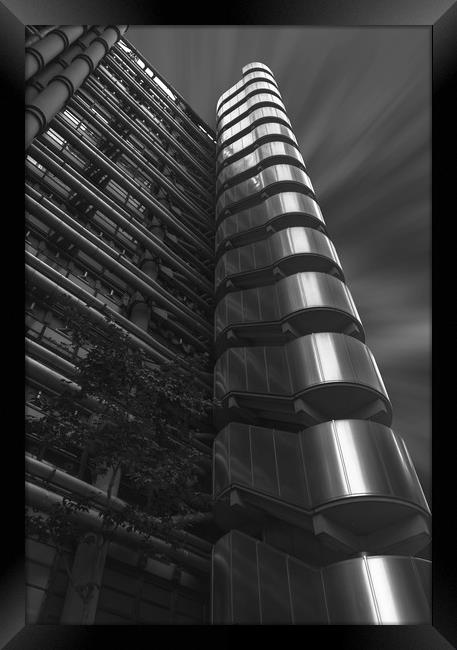 Lloyds Building Framed Print by Tony Swain