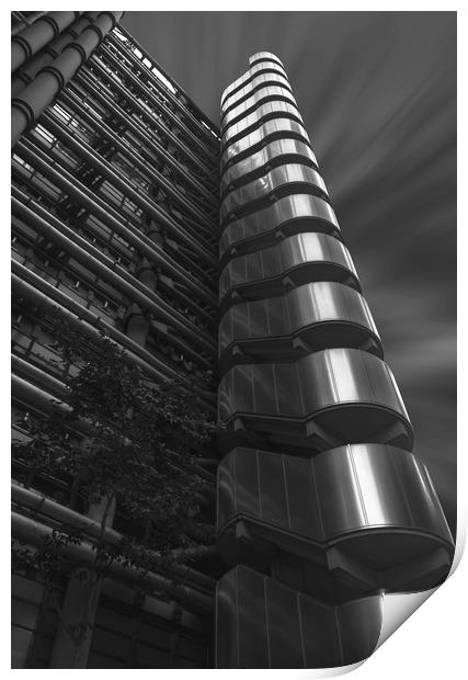 Lloyds Building Print by Tony Swain
