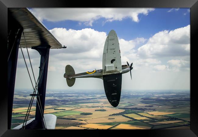 Spitfire MkI Framed Print by Mike Lanning