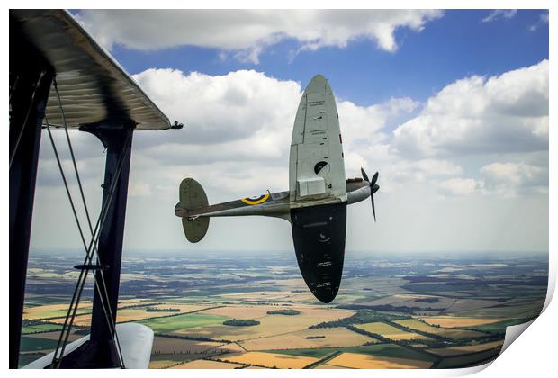 Spitfire MkI Print by Mike Lanning