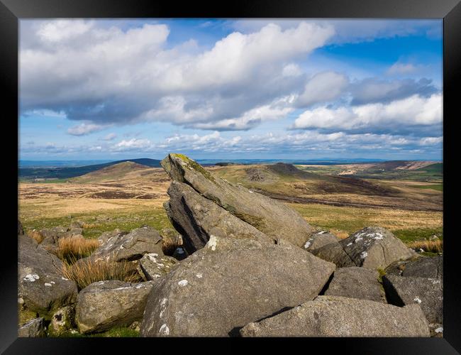 The Rolling Preseli Hills, Pembrokeshire Framed Print by Colin Allen