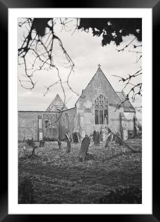 St Mary's Church @ Tilney Cum Islington Framed Mounted Print by Johanna Garlike