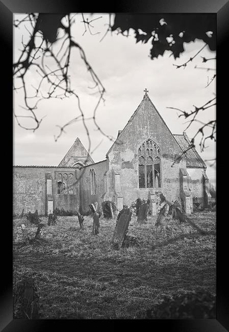St Mary's Church @ Tilney Cum Islington Framed Print by Johanna Garlike