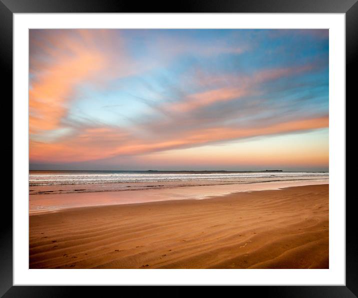 Bamburgh Beauty Framed Mounted Print by Naylor's Photography