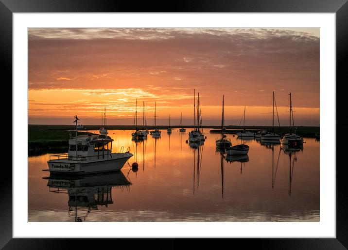 Wells next the sea Framed Mounted Print by Dorringtons Adventures