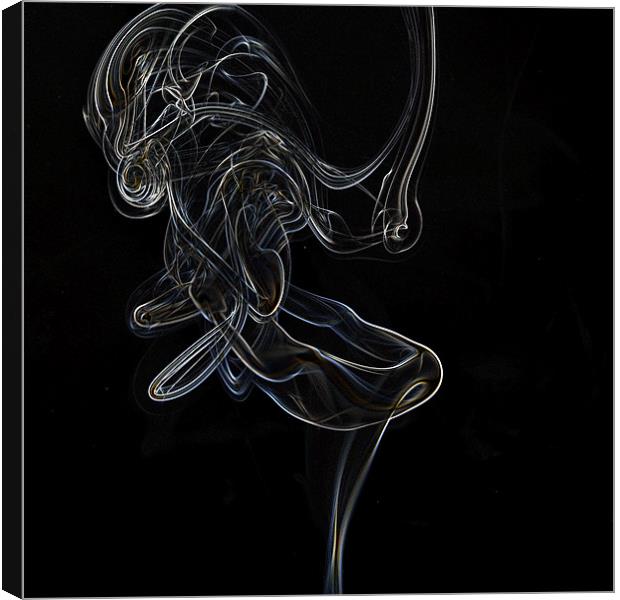 The Dancer smoke(18) Canvas Print by Stuart Reid