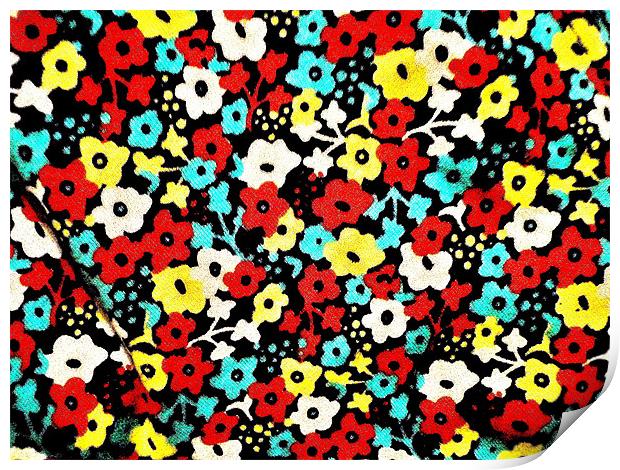 flowers Print by Craig Bottomley
