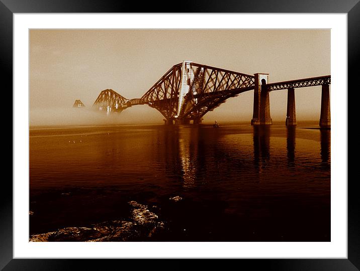 Out of the mist Framed Mounted Print by Mark Malaczynski