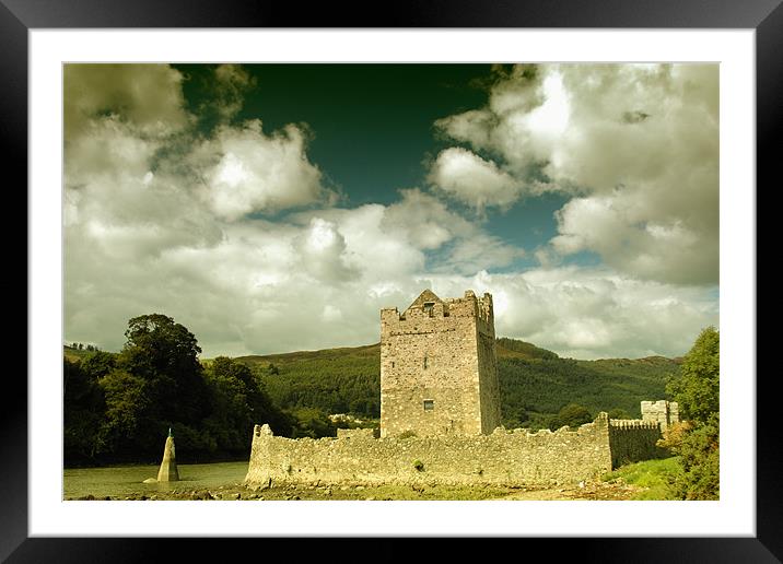 Narrow Water Castle Framed Mounted Print by Stephen Maxwell