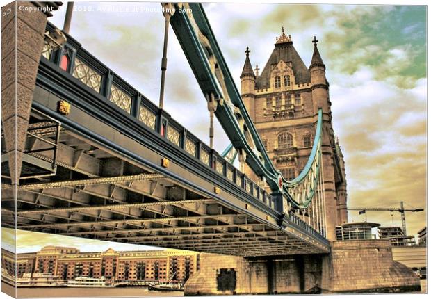 The King Of All bridges Canvas Print by Marie Castagnoli