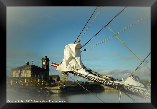 Sunderland Tall Ships Race 2018 Framed Print by Antony Atkinson