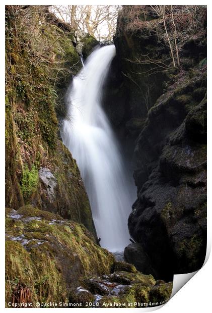 Aira Force Waterfall Print by Jackie Simmons