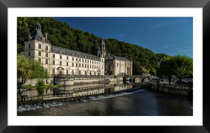 Brantome . Venice of the Perigord. Framed Mounted Print by Rob Lester