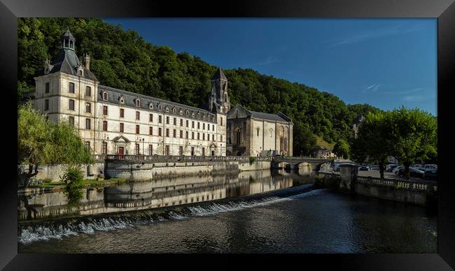 Brantome . Venice of the Perigord. Framed Print by Rob Lester