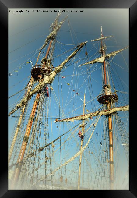 North East Tall Ships Race Framed Print by Antony Atkinson